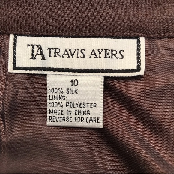 Travis Ayers, Maxi Silk Skirt, Size 10, Women's modest - Picture 6 of 8